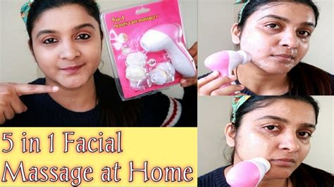 How To Use 5 In 1 Beauty Care Facial Massager Kit Review And Demo Youtube