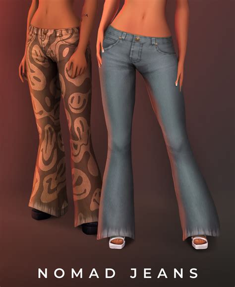 Nomad Jeans The Sims 4 Create A Sim Curseforge