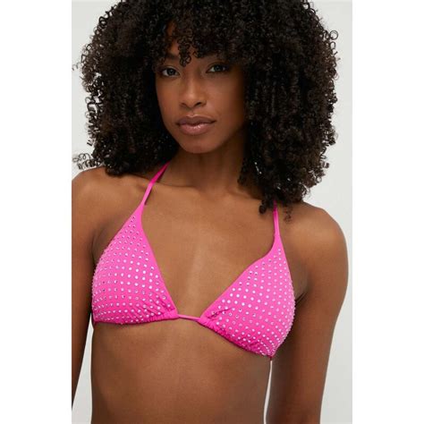 Guess Top Bikini Colore Rosa E4GJ07 KC5Z0 Stileo It