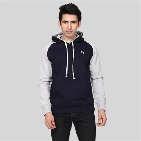 Black Cotton Winter Mens Hoodies at Rs 599/piece in Meerut | ID ...