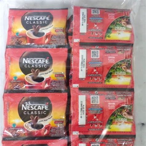 Nescafe Classic Sachet 2gr X 60pcs Enak Dan Nikmat Lazada Indonesia