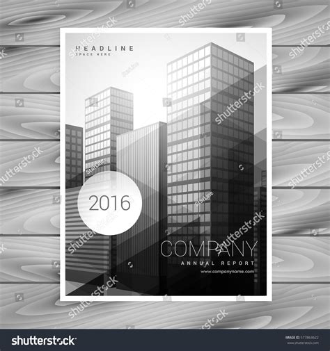 Modern Company Brochure Template Design Stock Vector (Royalty Free ...