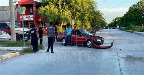 Hoy Tamaulipas Accidente En Tamaulipas Choque En La Bella Vista De