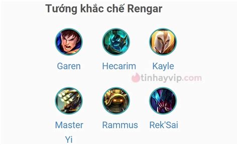 B Ng Ng C Rengar C Ch Ch I V L N Rengar M Nh Nh T