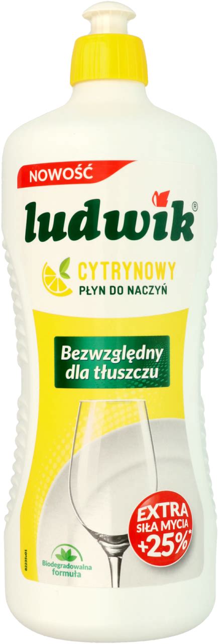 Ludwik P Yn Do Mycia Naczy Cytrynowy G Drogeria Rossmann Pl