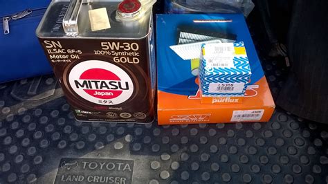 47. Очередная замена масла — Toyota Land Cruiser Prado 120-series, 3,4 ...