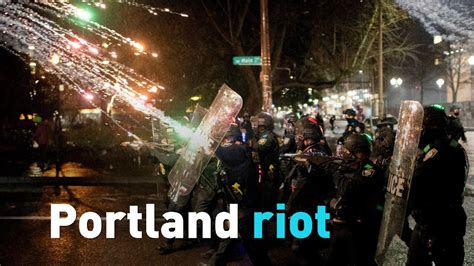 Riot Declared In U S City Of Portland Cgtn