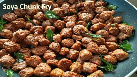 Soya Chunks Fry Easy To Cook Soya Fry Recipe Soya Chunk Stir Fry Malayalam Recipe Youtube