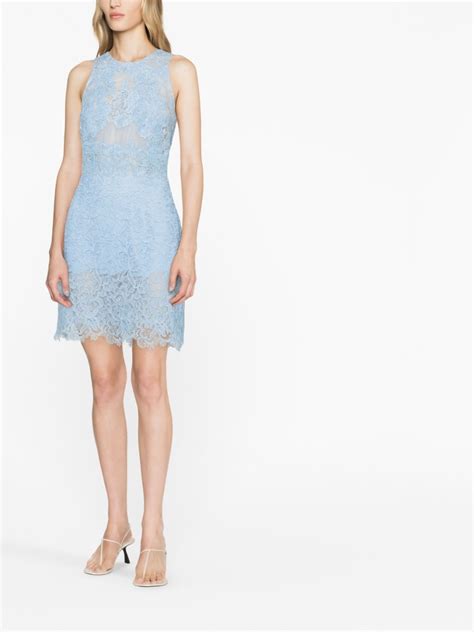 Ermanno Scervino Lace Panel Sleeveless Dress Farfetch