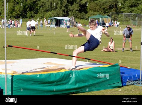 Children Competing School Sports Day Claremont Independent School