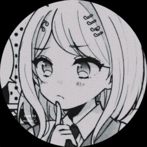 Discord Pfp Anime Black And White White Anime Discord Pfp 350 Discord ...