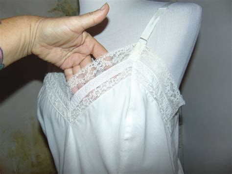 Barbizon 1950s Vintage Ivory Lingerie Nightgown Slip … Gem