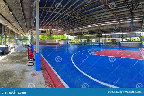 Basketball Court Top View Editorial Image 173374742