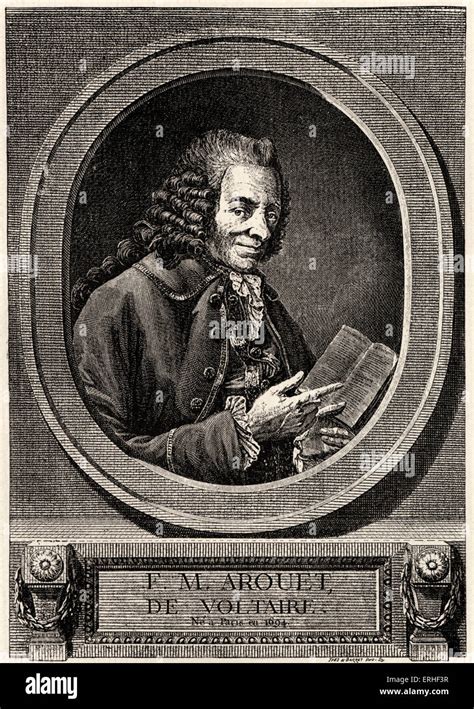 Voltaire Fran Ois Marie Arouet Retrato De Voltaire Como Hombre De