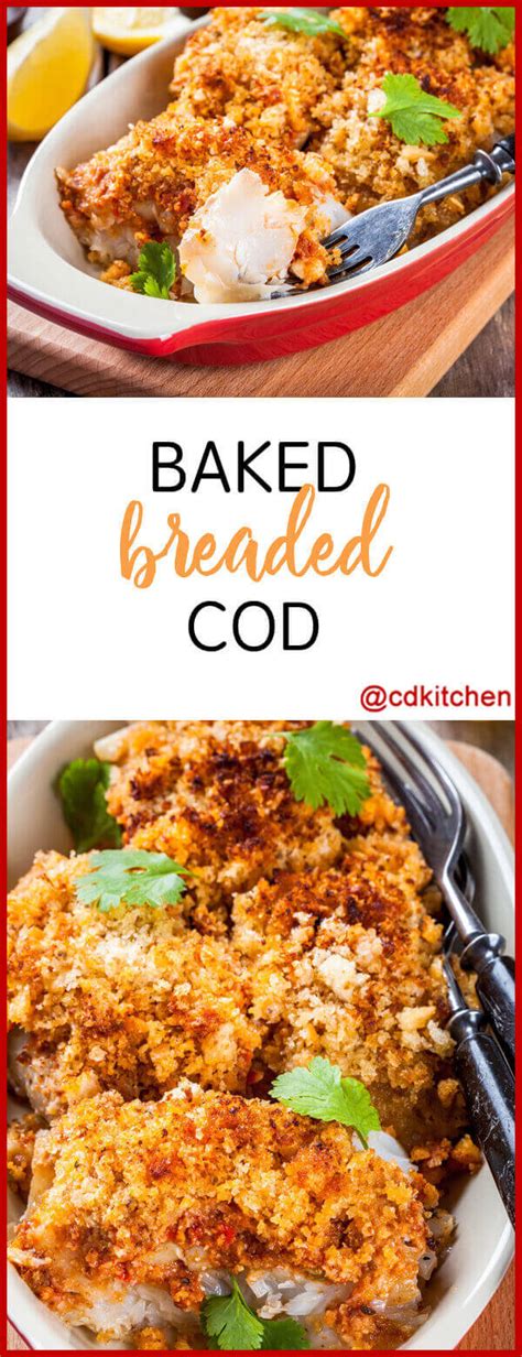 Baked Breaded Cod Recipe | CDKitchen.com