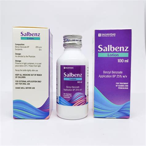 Benzyl Benzoate Bp W V Lotion Salbenz Lotion Ml At Rs Kg