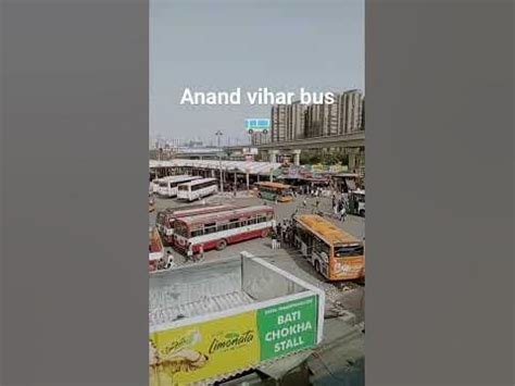anand vihar bus stand travel trailer vlogs youtube