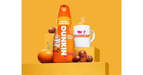 DUNKIN' LAUNCHES NEW PUMPKIN MUNCHKIN COFFEE CREAMER INSPIRED BY ...