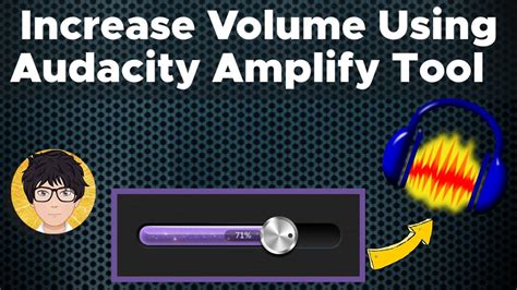 Increase Volume Using Audacity Amplify Tool YouTube