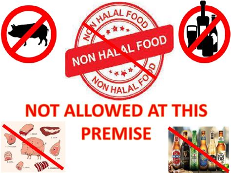 Non Halal Food Not Allowed Pdf