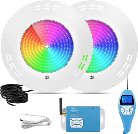 LyLmLe Luce Piscina LED Riempito Di Resina 35W Faretti Ultrapiatta Para