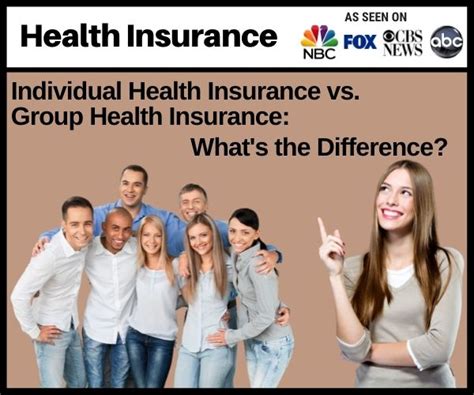 Individual Health Insurance Vs Group Health Insurance Whats The