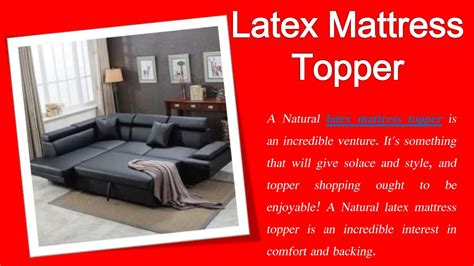 Latex Mattress Topper by Sleepy Will - Issuu