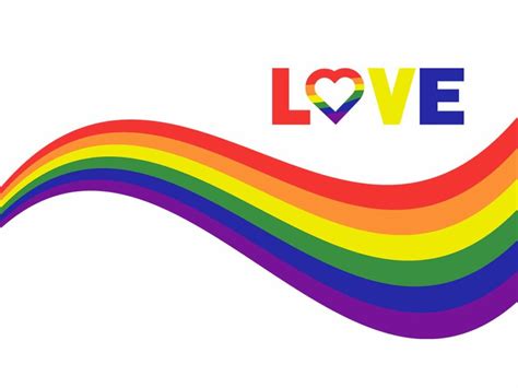 Lgbt Pride Love Svg Rainbow Svg Masterbundles