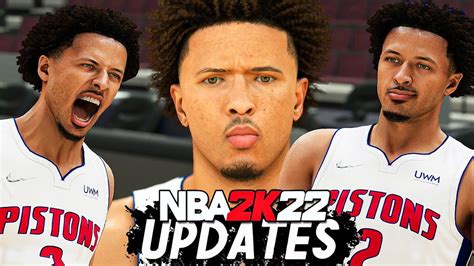 Nba K Updates Today New Cade Cunningham Player Likeness Update