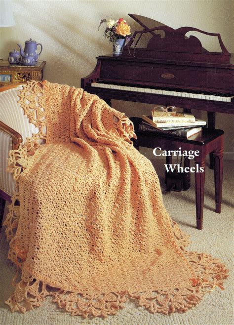 Vintage Afghans Crochet Pattern Victorian Blanket Carriage Etsy España