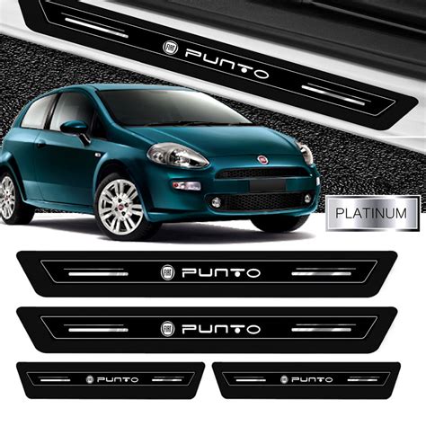 Soleira Protetor De Porta Platinum Fiat Punto