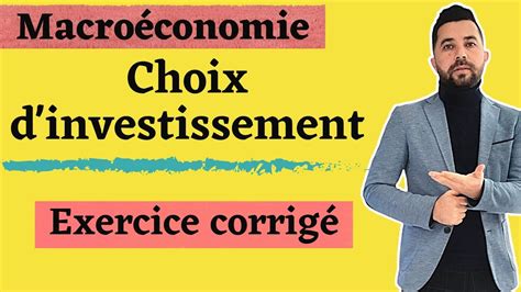 Fonction D Investissement Calcul Du Van Et Choix D Investissement