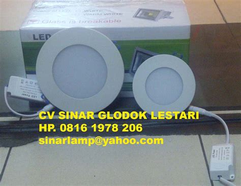 Lampu Led Downlight Bulat Tipis 12w Dan 6w Fantas Led Agen Dan