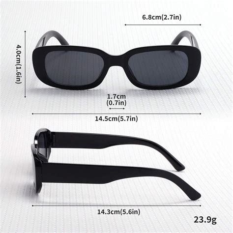 20 Sztuk Zestaw Y2k Style Square Frame Cute Daily Vintage Sport Okulary