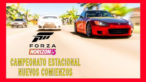 Forza Horizon Campeonato Estacional Nuevos Comienzos Honda S