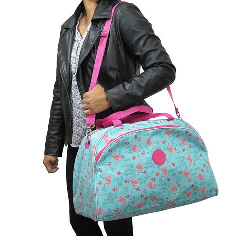 Bolsa De Viagem Feminina Grande Refor Ada Flamingo Mac Mochilas