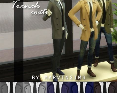 Trench Tagged Sims 4 Downloads