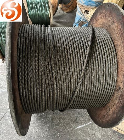 Nantong Elevator Gi Galvanized Steel Wire Ropes Cables For Conatruction