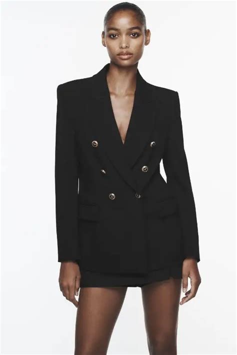 Double Breasted Blazer Outfit Women