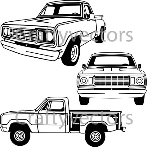 Dodge Truck Silhouette