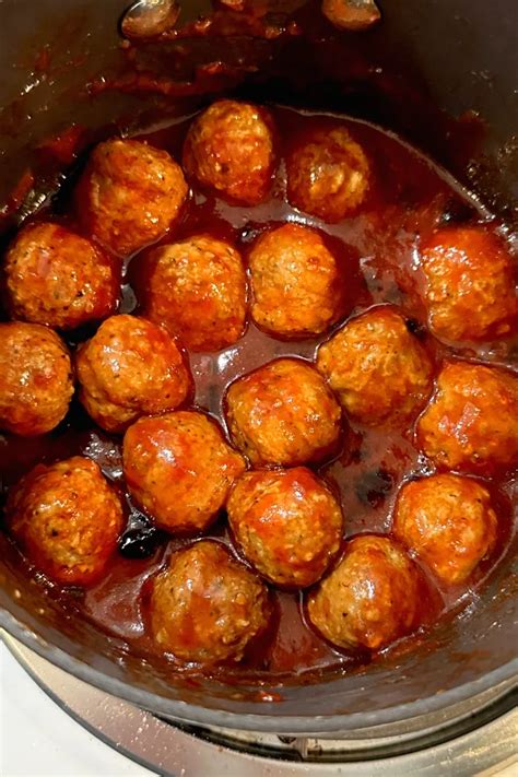 Easy Appetizer Meatballs Recipe - The Perfect Appetizer For Two!