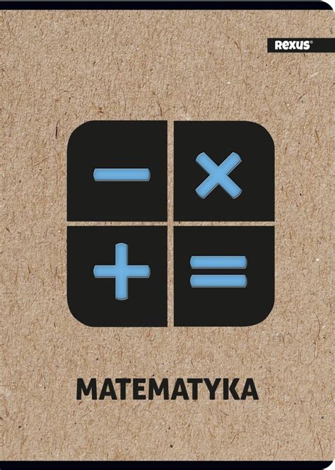 Rexus Zeszyt Tematyczny Matematyka A Kartek Rexus Sklep Empik