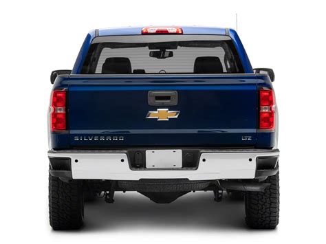 Silverado 1500 Factory Style Rear Bumper With Parking Sensors Chrome 14 18 Silverado 1500