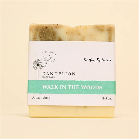 Walk In The Woods Bar Soap Dandelion Naturals