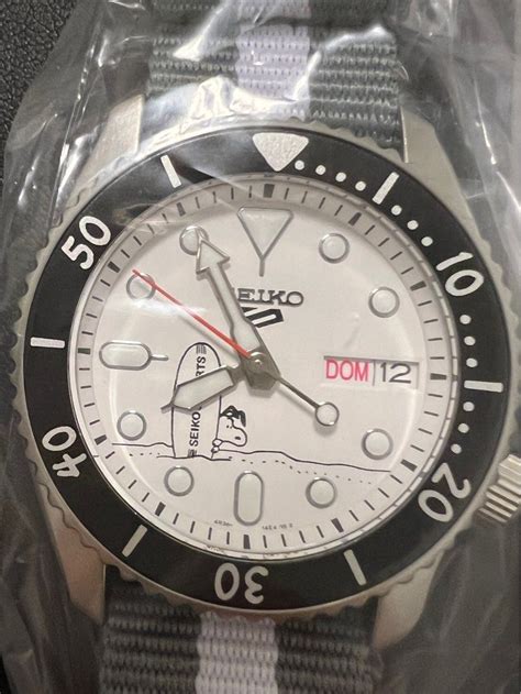 Seiko X Snoopy Peanuts Srpk25 Limited Edition Bnib Mens Fashion Watches And Accessories