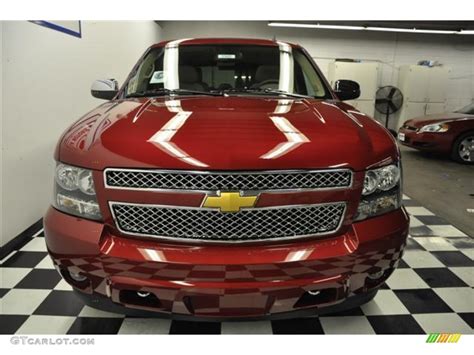 2012 Crystal Red Tintcoat Chevrolet Tahoe Ltz 4x4 57696409 Photo 5