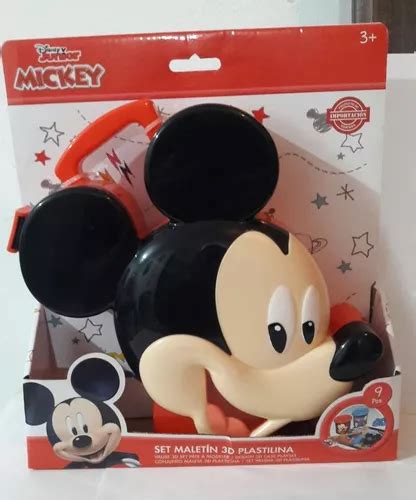 Set Malet N D Mickey Moldes De Plastilina Meses Sin Intereses