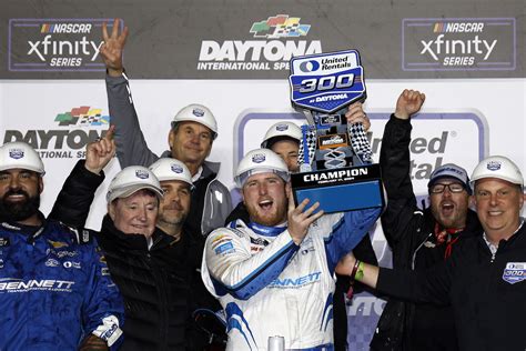 Austin Hill Wins Third Straight Nascar Xfinity Opener At Daytona