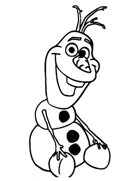 Olaf Frozen Drawing | Free download on ClipArtMag