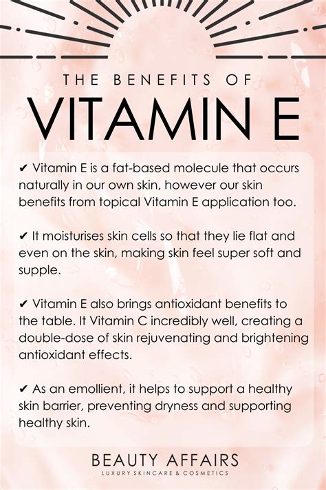 Vitamin E Skincare Benefits For Skin Health Haut Tipps Tipps Haut